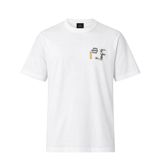 Paul Smith Bike Parts T-Shirt White