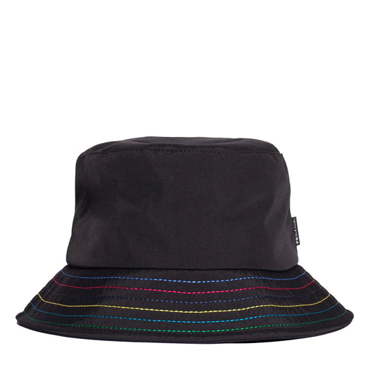Paul Smith Bucket Hat PS Stitch Black - The Sporting Lodge