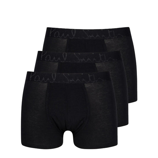 Paul Smith Classic 3 Pack Comfort Boxer Briefs Black - The Sporting Lodge