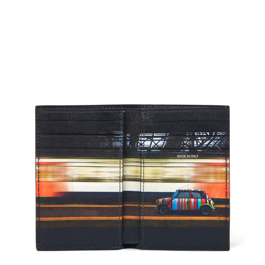 Paul Smith Commuter Mini Credit Card Wallet Black - The Sporting Lodge