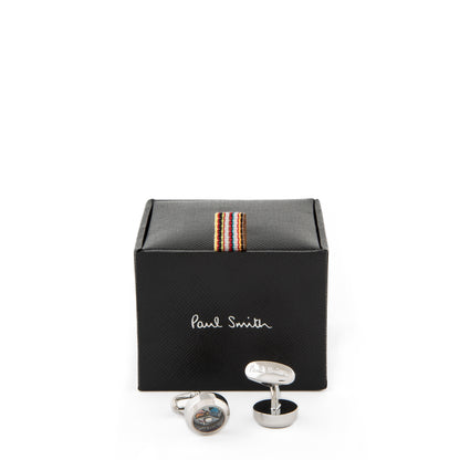 Paul Smith Compass Cufflinks Silver
