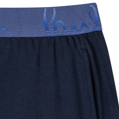 Paul Smith Cotton-Modal Lounge Shorts Navy
