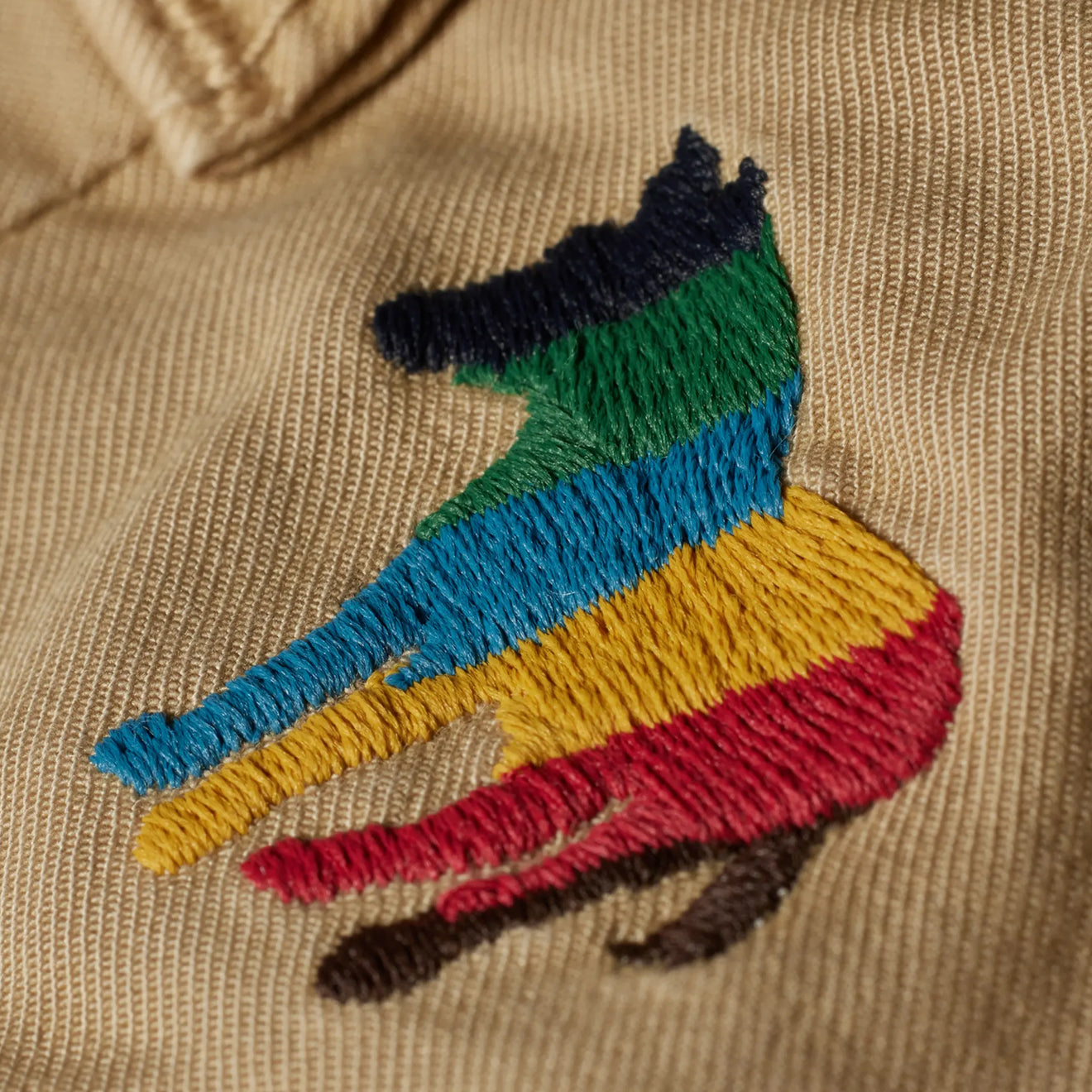 Paul Smith Cotton-Twill Broad Stripe Zebra Shorts Light Beige