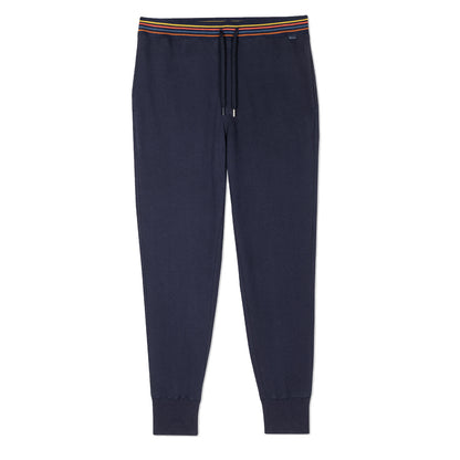 Paul Smith Cotton Artist Stripe Lounge Pants Navy