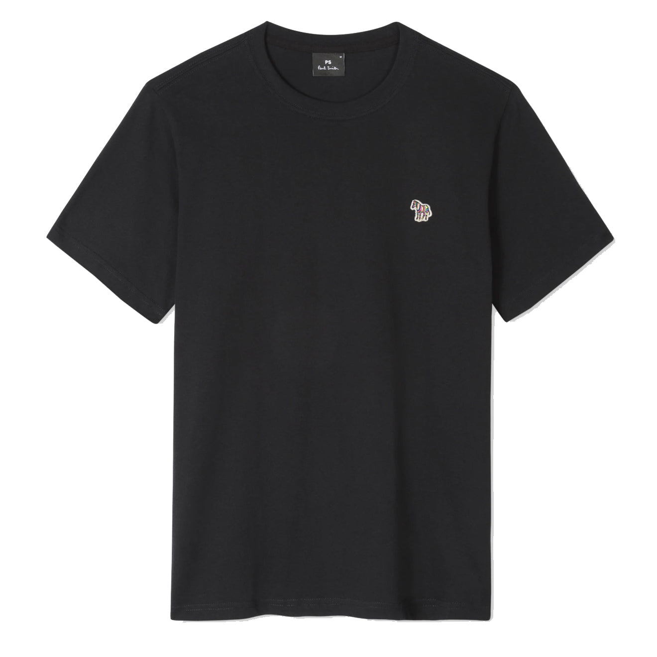 Paul Smith Cotton Zebra Logo T-Shirt Black