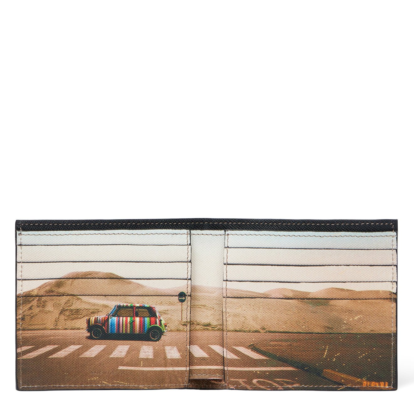 Paul Smith Desert Mini Interior Billfold Wallet Black