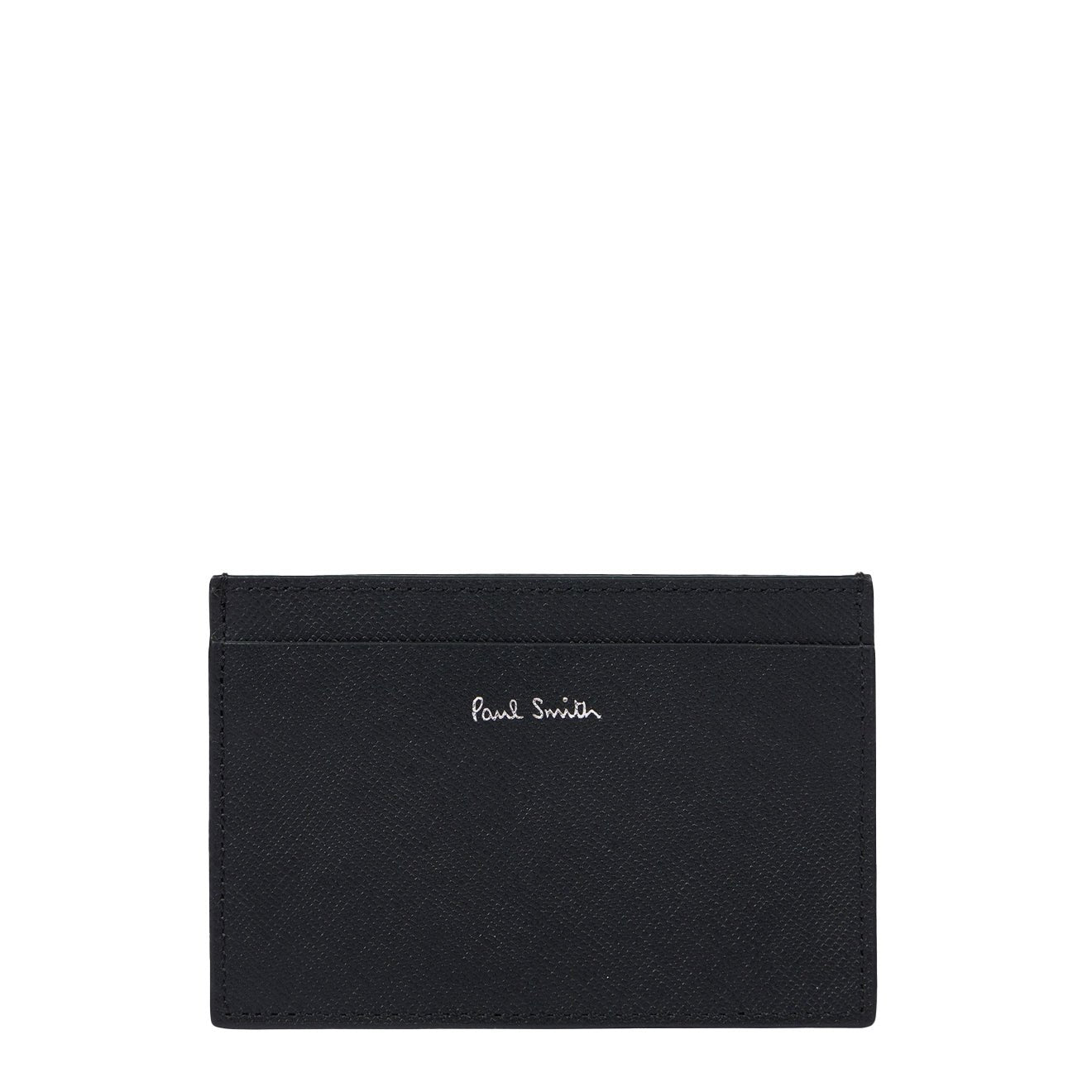 Paul Smith Desert Mini Leather Card Holder Black