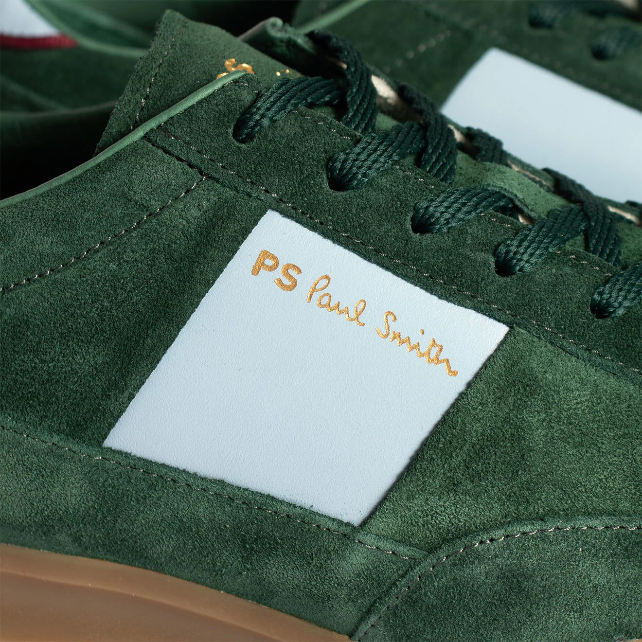 Paul Smith Dover Trainer Light Blue Emerald Green - The Sporting Lodge