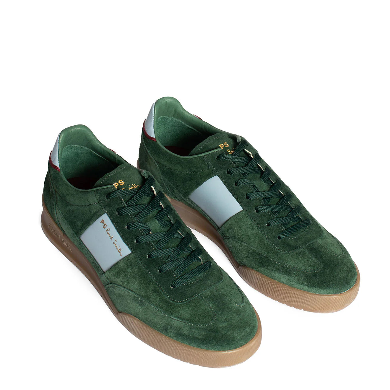 Paul Smith Dover Trainer Light Blue Emerald Green - The Sporting Lodge