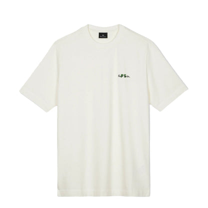 Paul Smith Embroidered PS Logo T-Shirt White