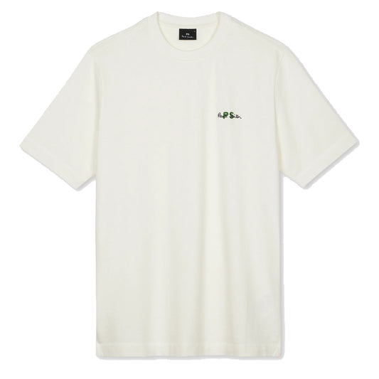Paul Smith Embroidered PS Logo T-Shirt White