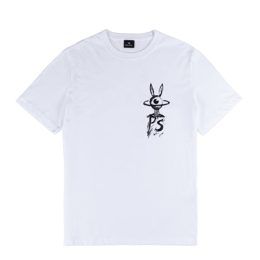 Paul Smith Eye Back Graphic T-Shirt White