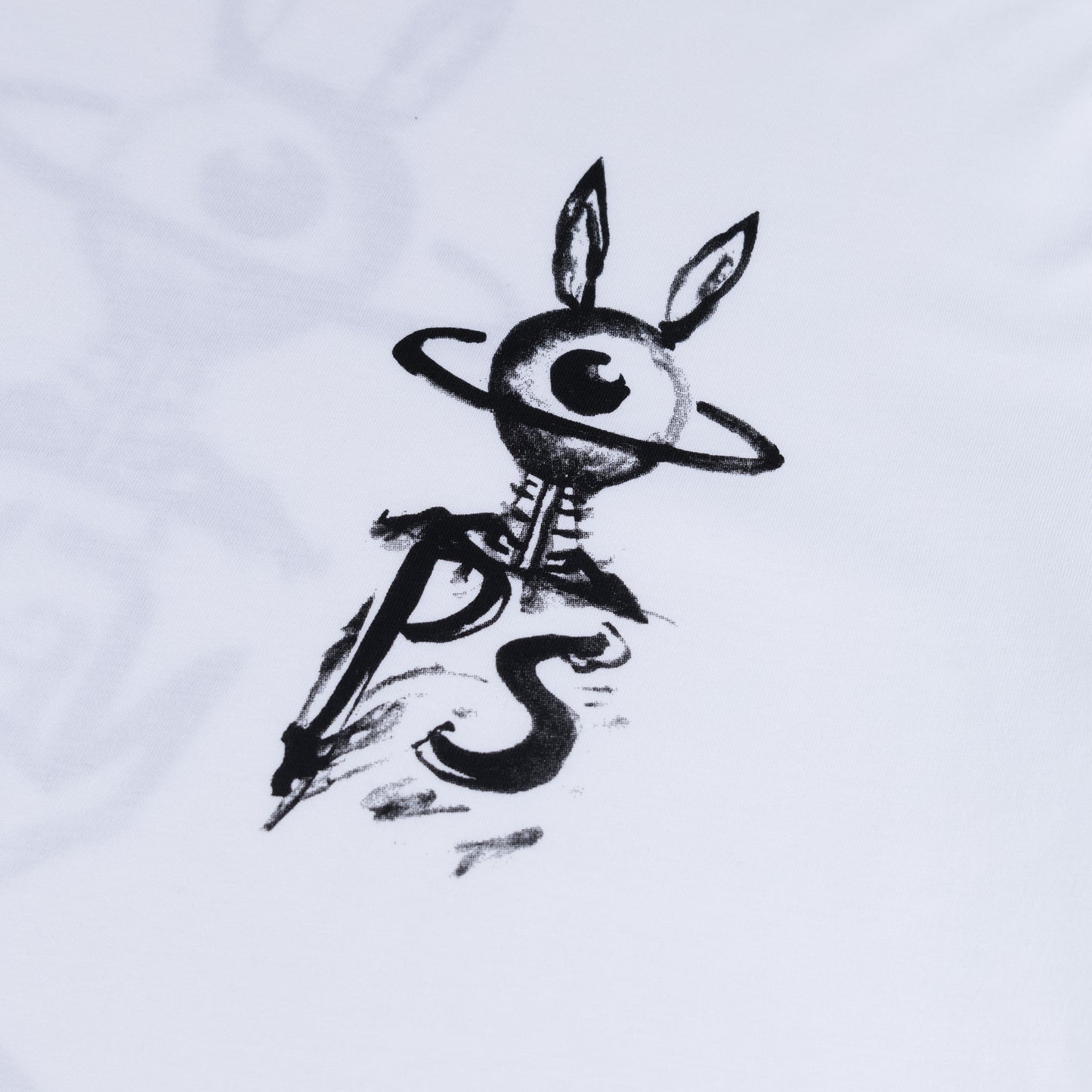 Paul Smith Eye Back Graphic T-Shirt White