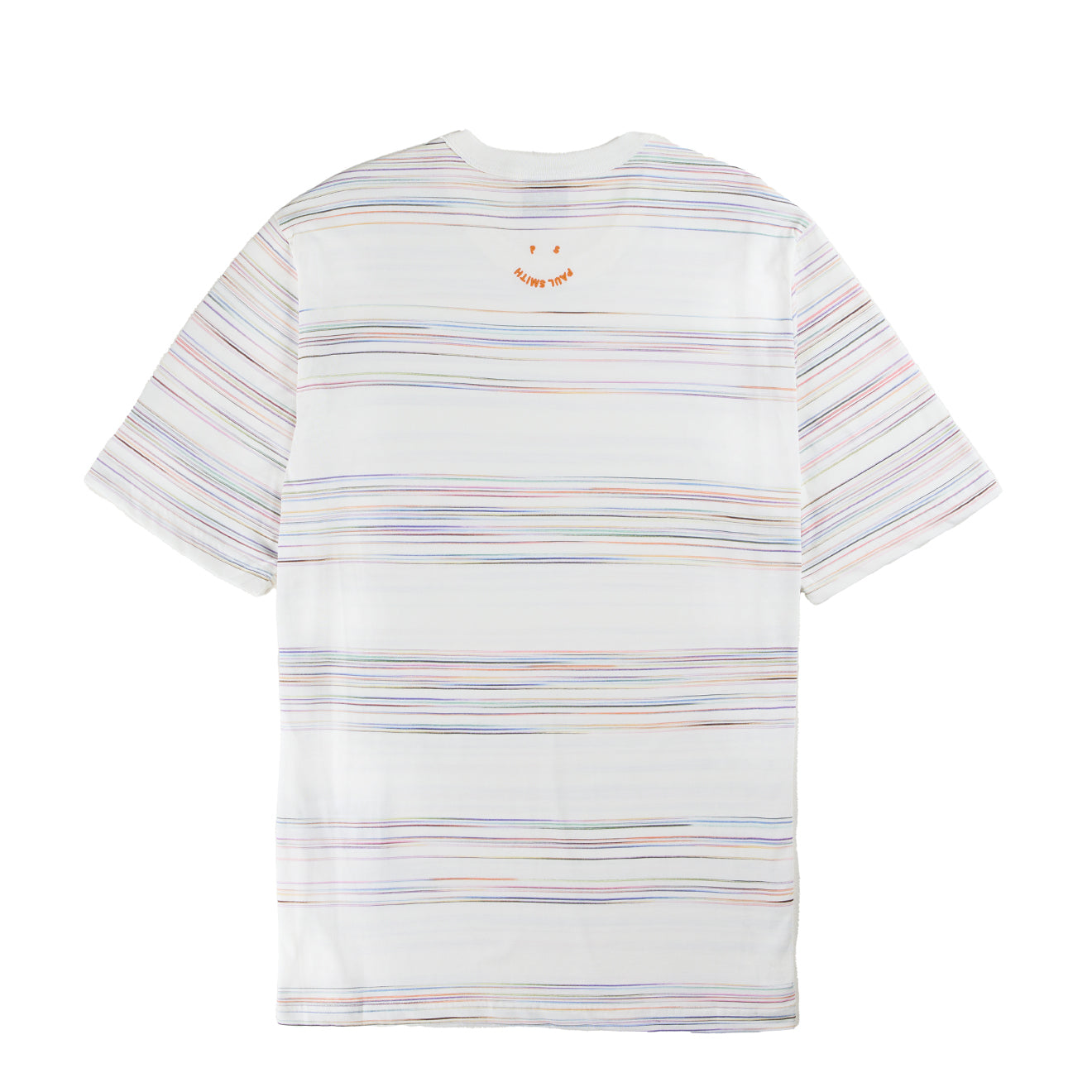 Paul Smith Fine Stripe Casual Fit T Shirt White / Multi