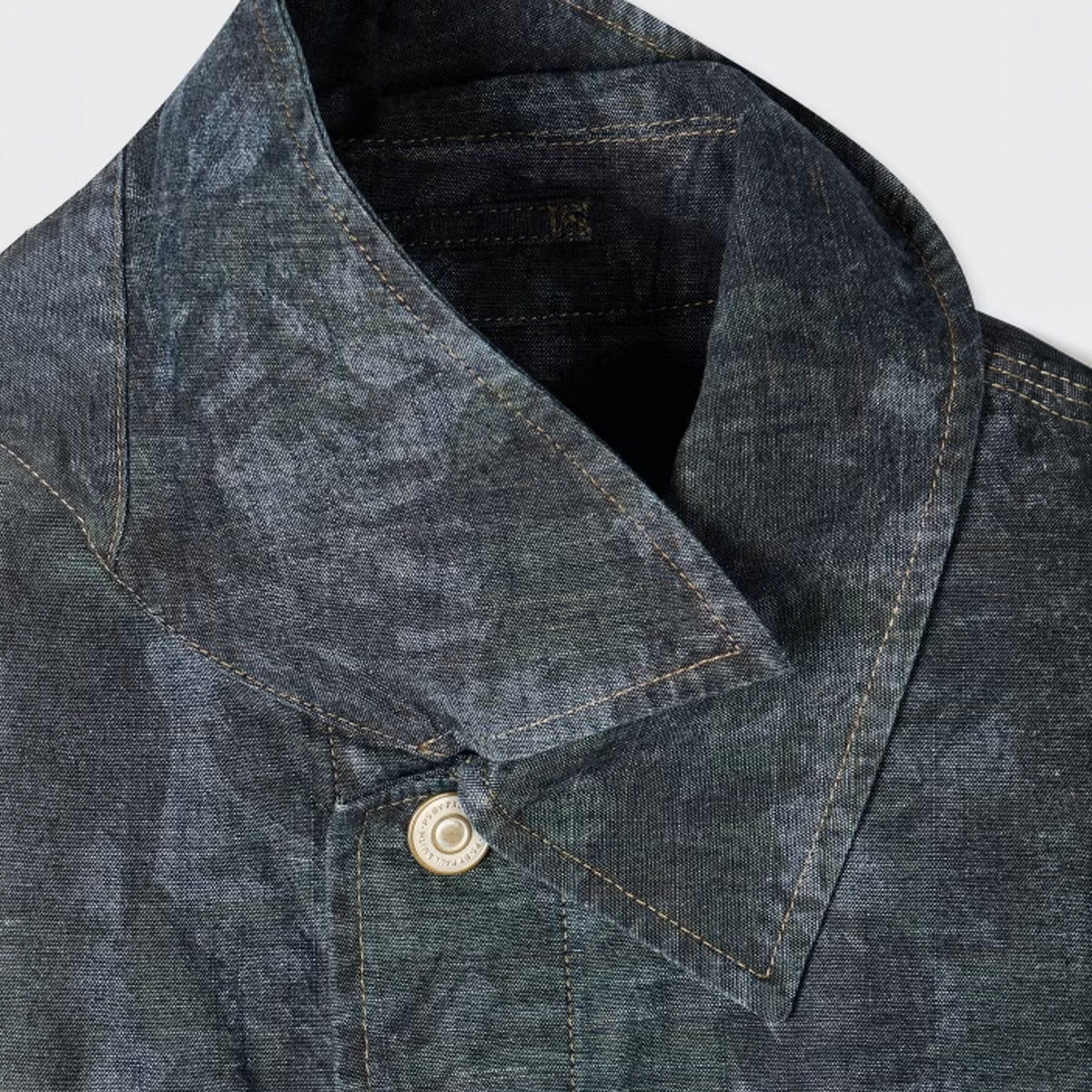 Paul Smith Floral Print Chambray Work Jacket