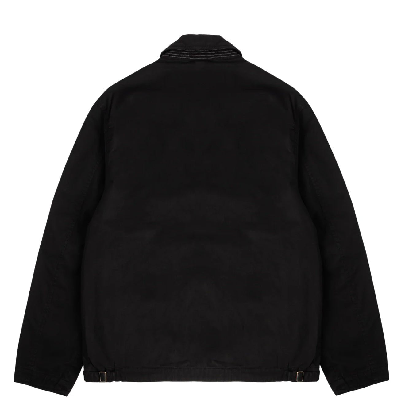 Paul Smith Garment Dyed Stretch-Cotton Overshirt Black - The Sporting Lodge