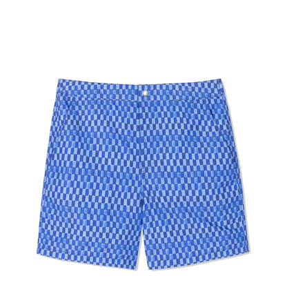 Paul Smith Geometric Print Swim Shorts Blue