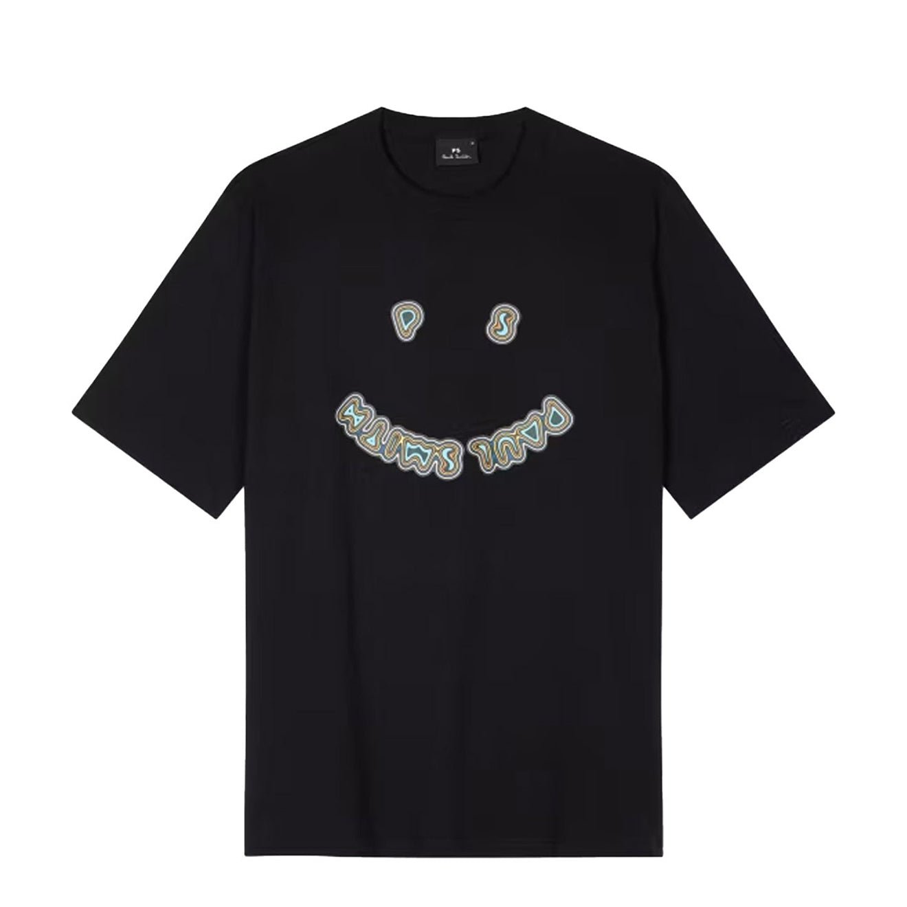 Paul Smith Happy Graphic T-Shirt Black
