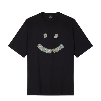 Paul Smith Happy Graphic T-Shirt Black