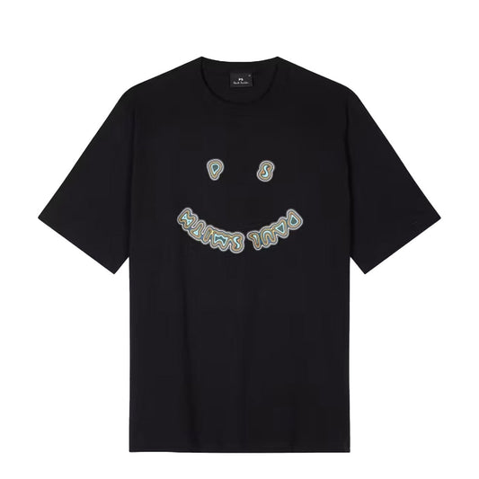 Paul Smith Happy Graphic T-Shirt Black