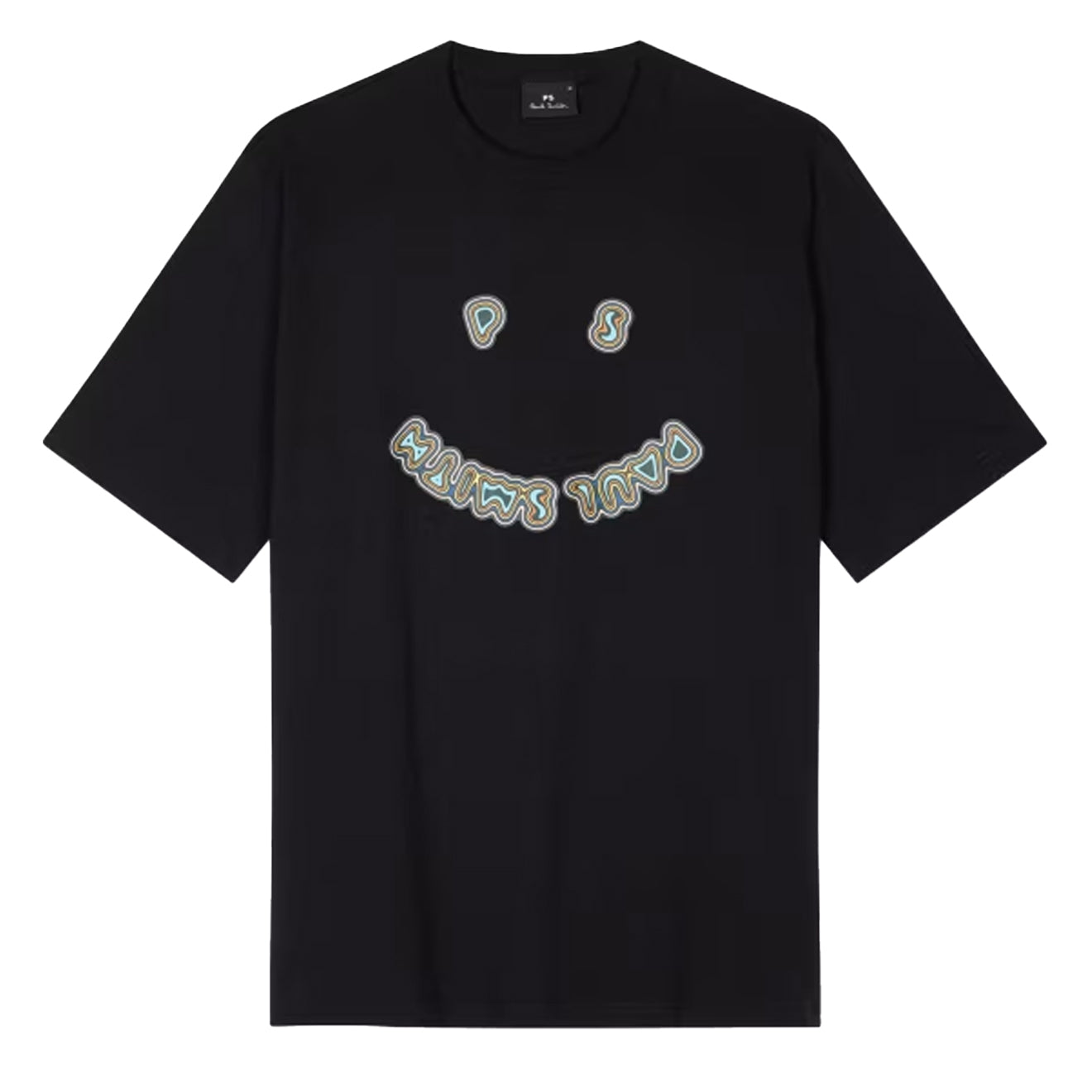 Paul Smith Happy Graphic T-Shirt Black