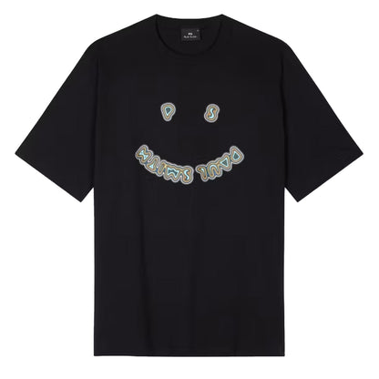 Paul Smith Happy Graphic T-Shirt Black