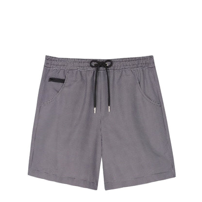Paul Smith Houndstooth Swim Shorts Black - The Sporting Lodge