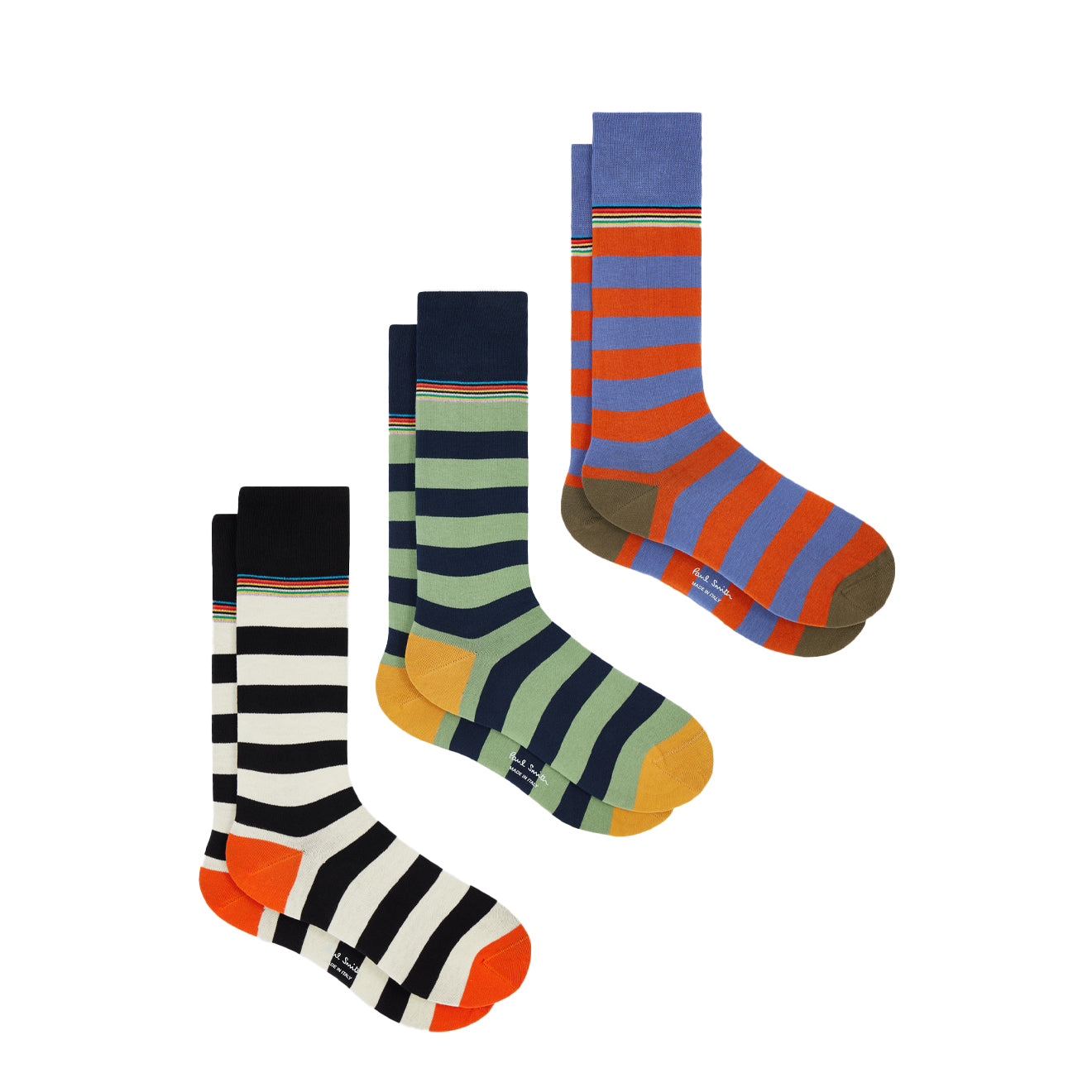 Paul Smith Ilford Socks 3 Pack Multicolour