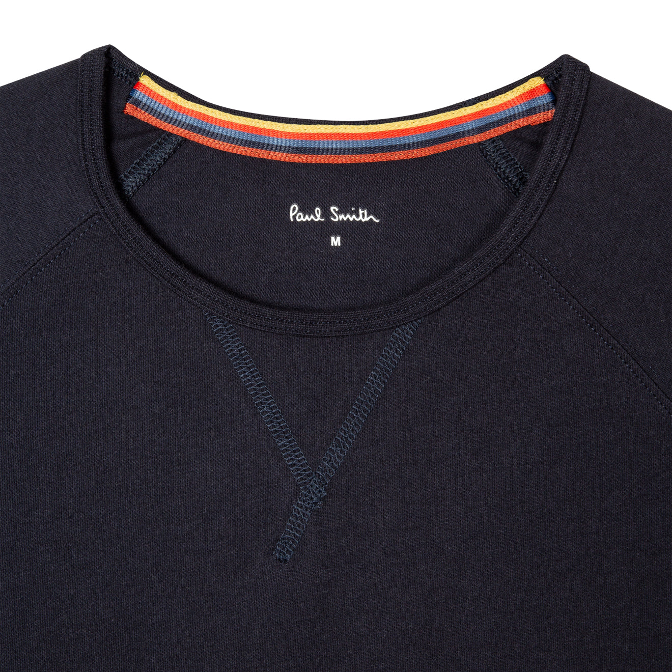 Paul Smith Jersey Cotton Long-Sleeve Lounge Top Navy - The Sporting Lodge