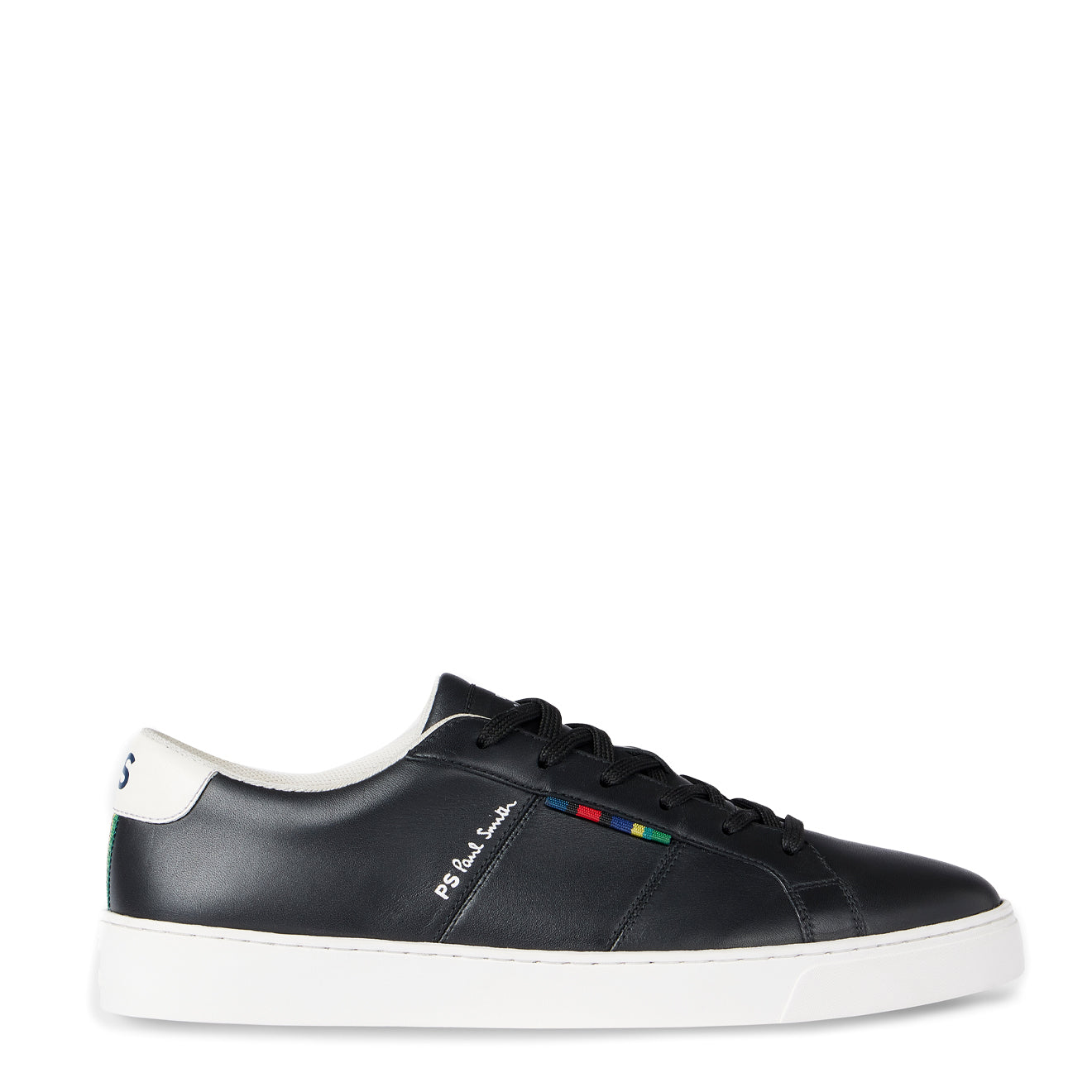 Paul Smith Leather Beech Trainers Black