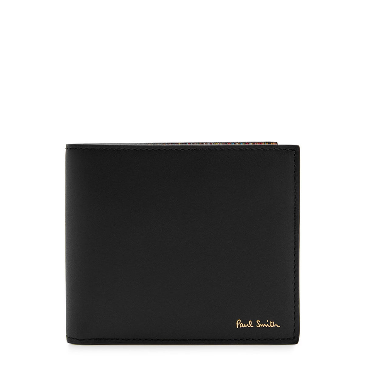 Paul Smith Leather Billfold Wallet Black