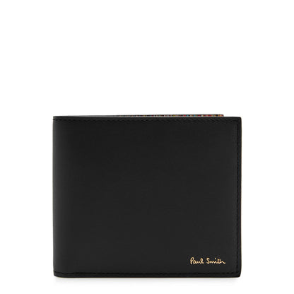 Paul Smith Leather Billfold Wallet Black
