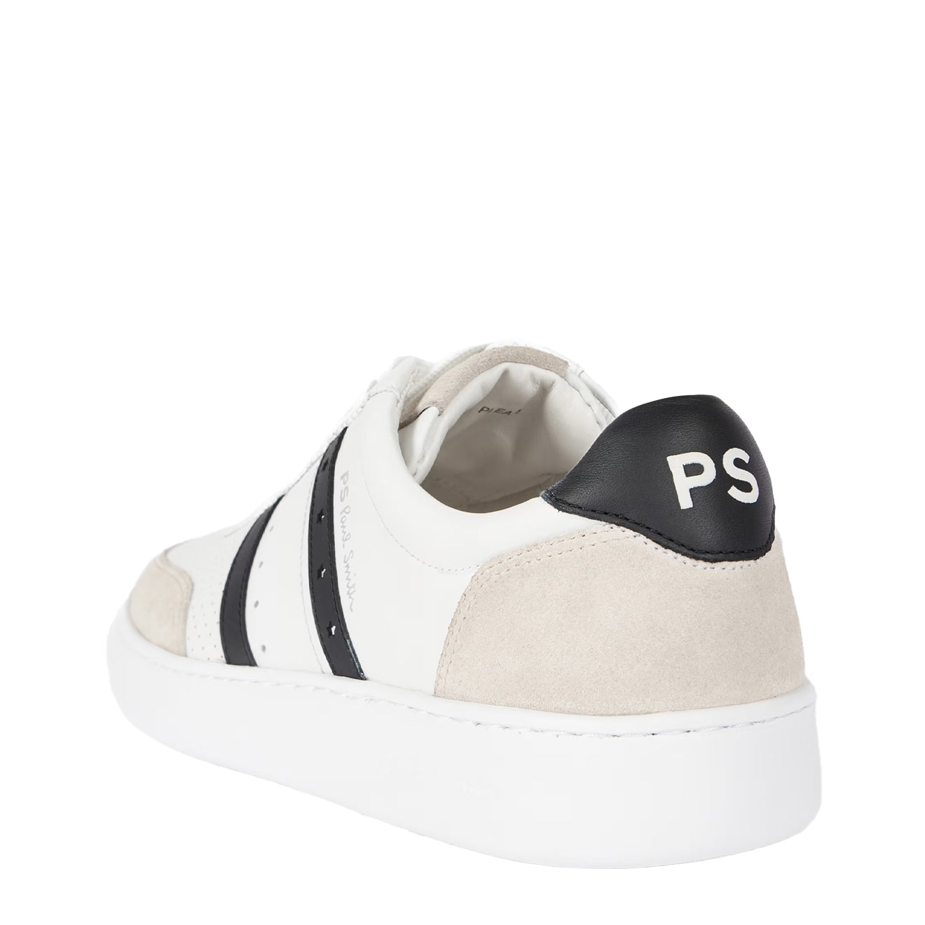 Paul Smith Leather Birch Trainers White - The Sporting Lodge
