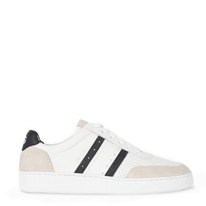 Paul Smith Leather Birch Trainers White - The Sporting Lodge
