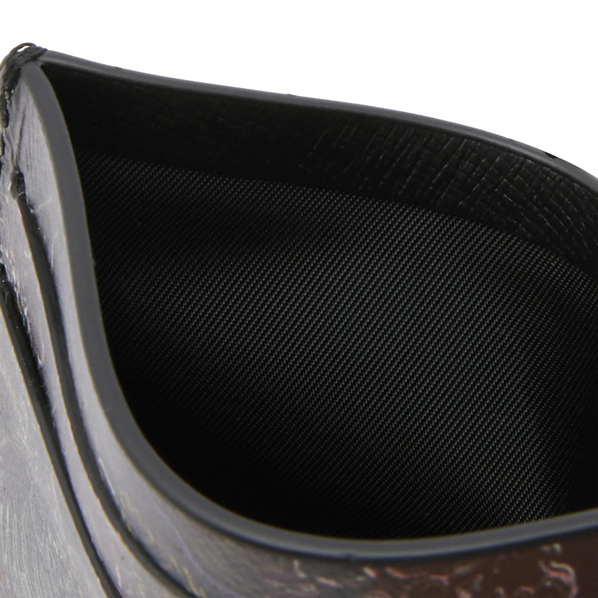 Paul Smith Leather Credit Card Wallet Black - The Sporting Lodge