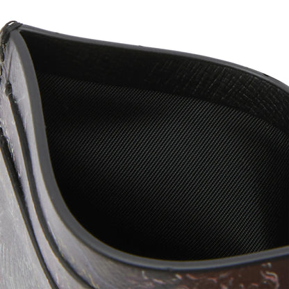 Paul Smith Leather Credit Card Wallet Black - The Sporting Lodge