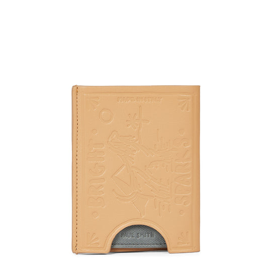 Paul Smith Leather Match Box Card Holder Beige