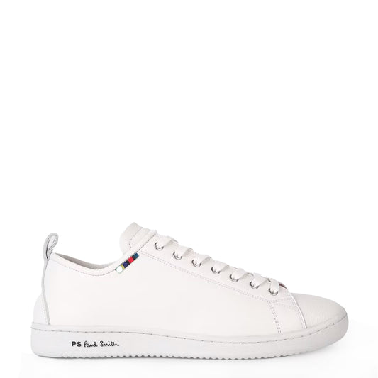 Paul Smith Leather Miyata Trainers White