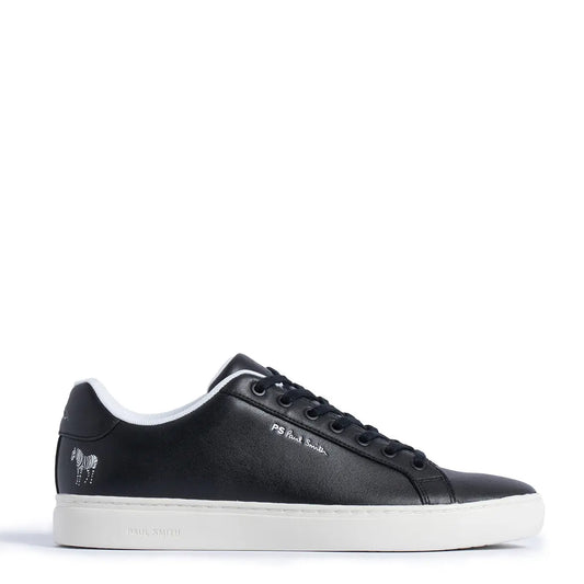 Paul Smith Leather Rex Trainers Black - The Sporting Lodge