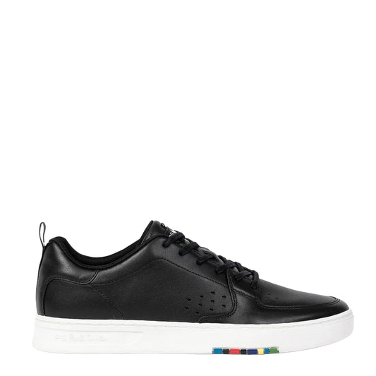 Paul Smith Leather 'Cosmo' Trainers Black - The Sporting Lodge