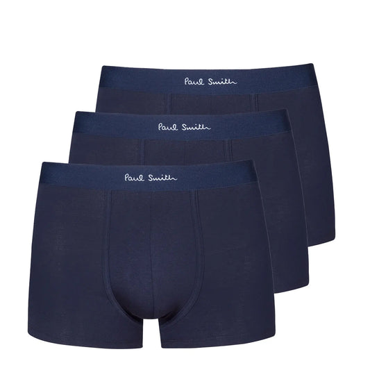 Paul Smith Low-Rise Boxer Briefs Three Pack Blues - The Sporting Lodge