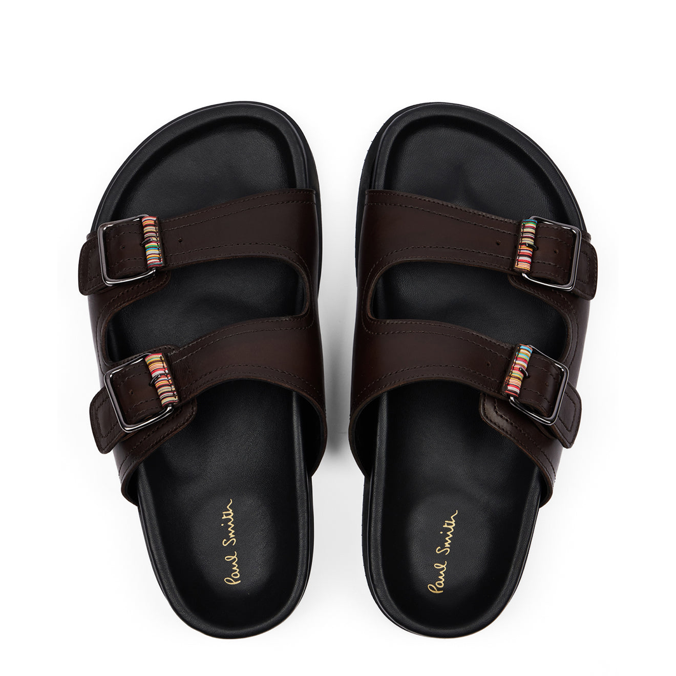 Paul Smith Malfa Sandals Dark Brown