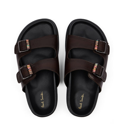 Paul Smith Malfa Sandals Dark Brown