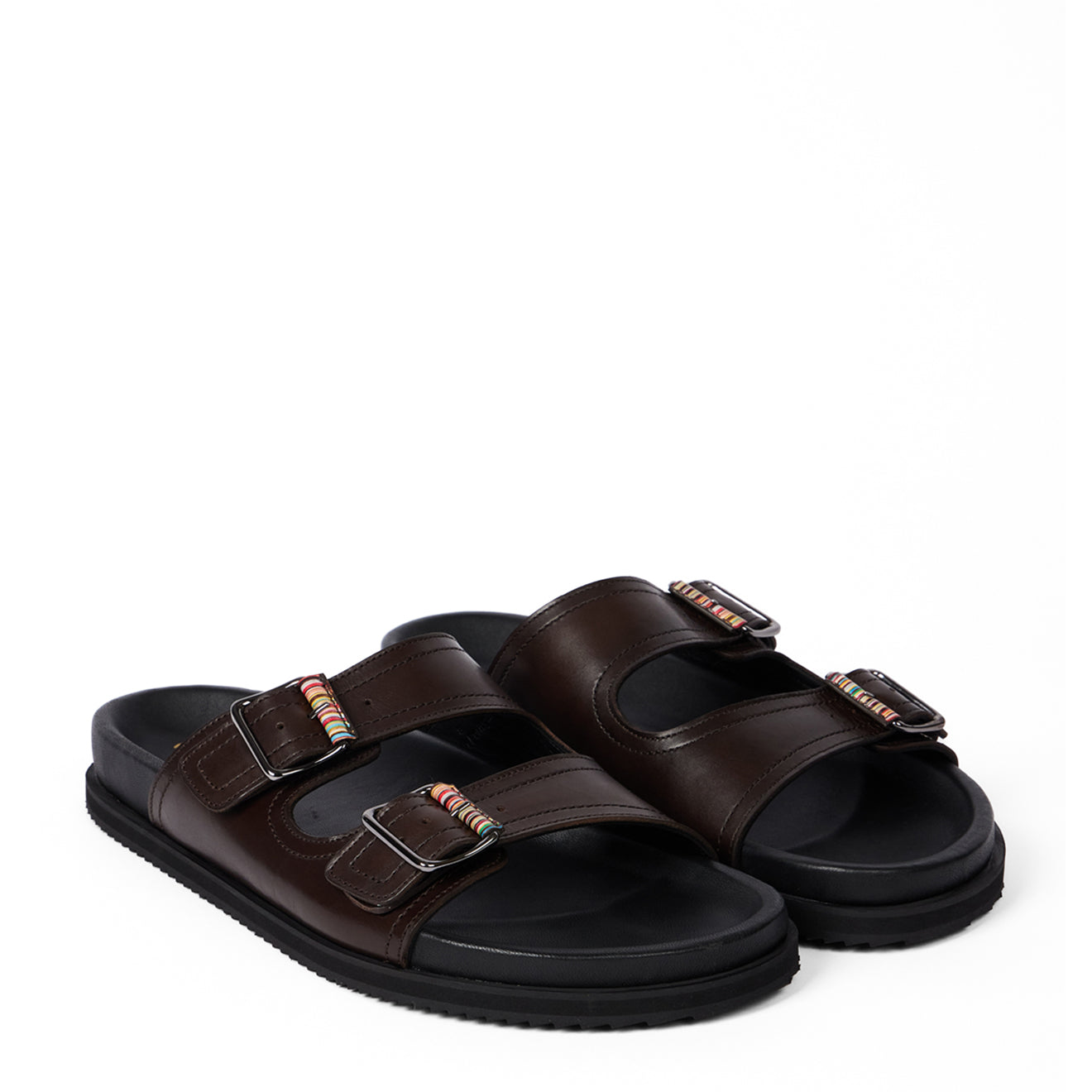 Paul Smith Malfa Sandals Dark Brown
