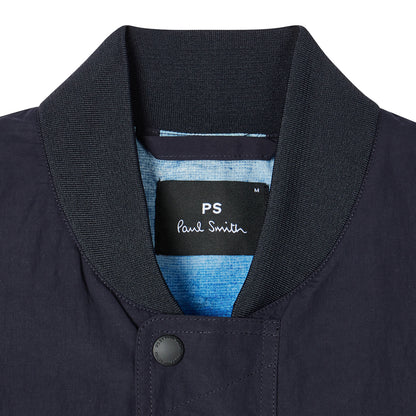 Paul Smith Mens Bomber Jacket Blue