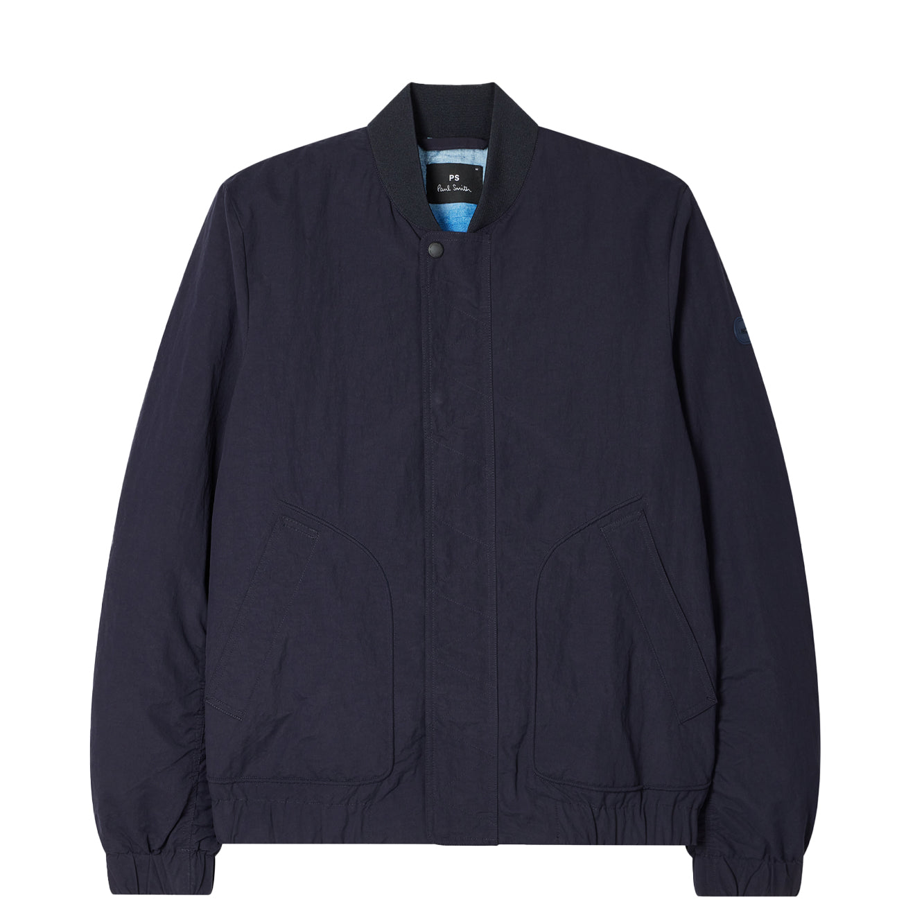 Paul Smith Mens Bomber Jacket Blue