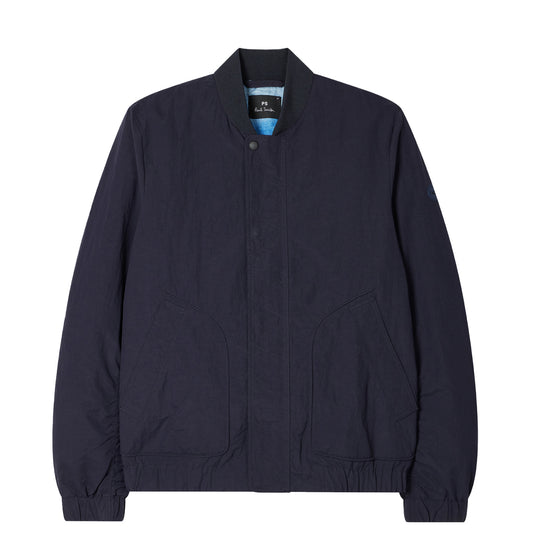Paul Smith Mens Bomber Jacket Blue