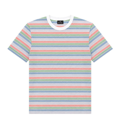 Paul Smith Mens Casual Fit SS T Shirt Multicolour