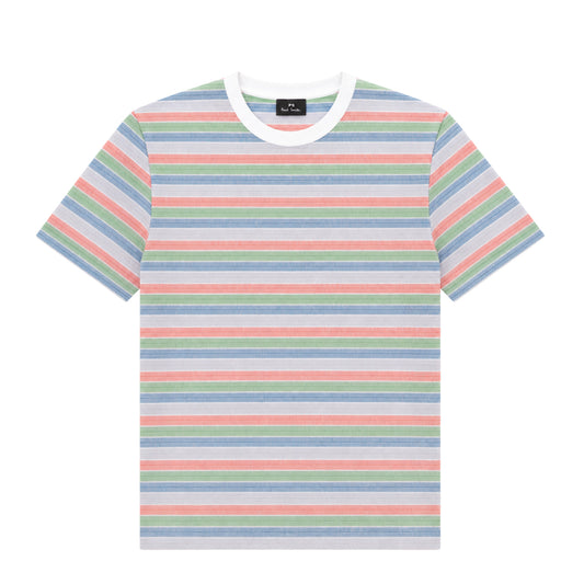 Paul Smith Mens Casual Fit SS T Shirt Multicolour