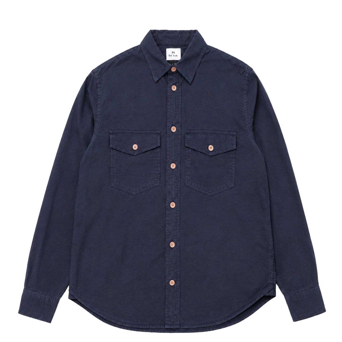 Paul Smith Mens LS Casual Fit Shirt Blue